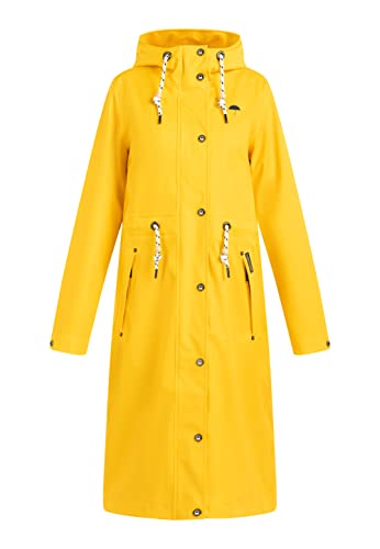 Schmuddelwedda Women's Regenmantel, Gelb, L