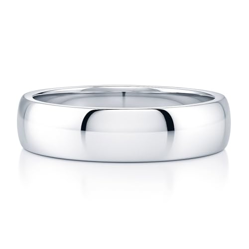 BERRICLE Sterling Silver Wedding Rings Stackable Band Ring for Women Men Unisex2