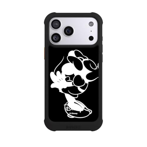 Coque iPhone 17 Pro Max MagSafe NIVOmax noire Disney Minnie