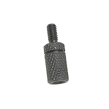 Suxing Thread Adapter M2.5 Outer Thread Shank To 4-48 Inner Thread for Dial Indicator 5mm Diameter 9.5mm Long