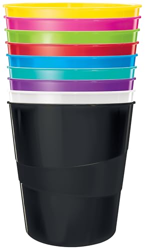 Corbeille à papier bleu azur 15 l Leitz WOW pour tri de bureau - 5