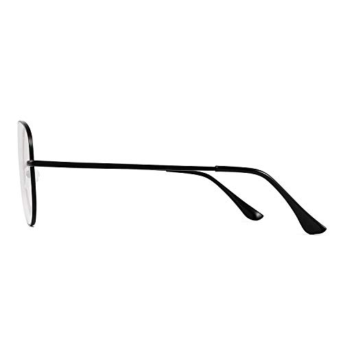 Image of Roshfort Unisex Aviator Blueray Block Uv Protected blue cut Computer Glasses spectacles Frame