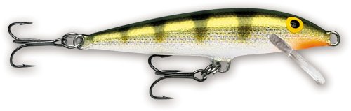 Rapala Original Floater 05 Señuelo de Pesca (señuelo de Pesca (Percha Amarilla, tamaño-2)