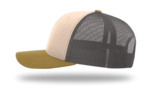 Image of Richardson 112 Trucker Hat - Premium Blank Baseball Cap, Adjustable Snapback Hat - Structured Six Panel Richardson Blank Hats