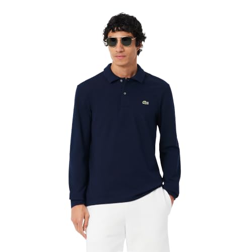 Image of Lacoste Classic Fit Long Sleeved L.12.12 Polo Shirt
