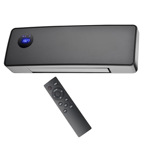 Split Electrique Soufflant Céramique Mural Otelya Luxe Sannover 2000 W Noir