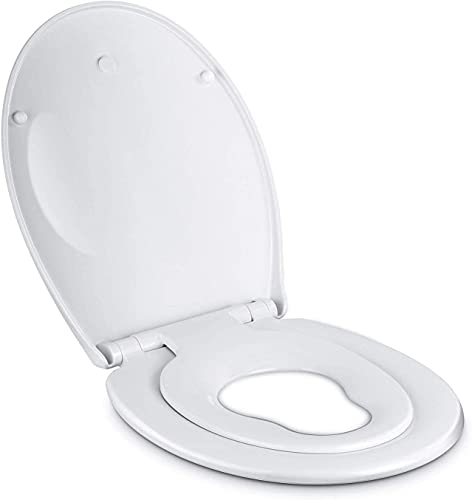 NA Familien-Toilettensitz, PP-Toilettensitz mit magnetischem Kindersitz,...