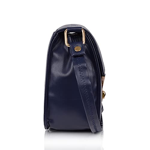 Image of Nevis Women Quilted Sling Bag | Premium PU Leather Crossbody & Shoulder Bag for Girls & Women | Adjustable Strap | Stylish Handbag for Daily & Party Use