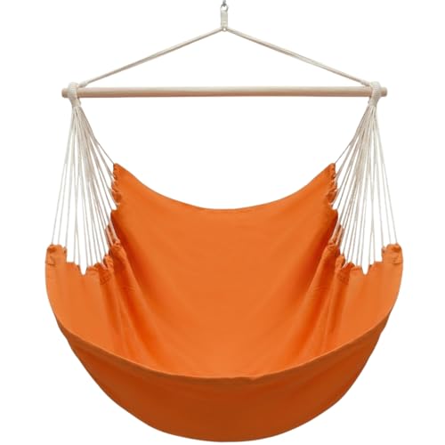 AMANKA Chaise Suspendue Exterieur XXL - 185x130 Fauteuil Suspendu Balancelle de Jardin Fauteuil a...