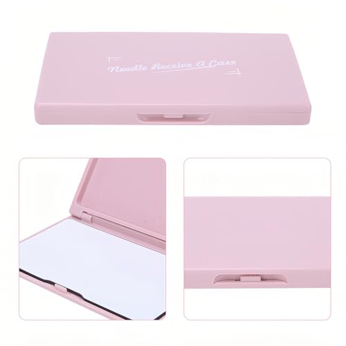 Image of Joyzan Magnetic Needle Storage Case, Portable DIY Sewing Stitching Pin Box | Knitting Organizer Rectangle Manual Slim Line Keeper Cross Stitch Container Tool Holder for Needlework Embroidery Art Craft
