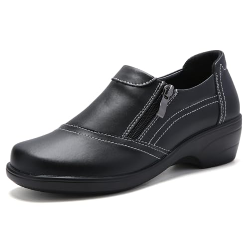 Image of Loafers for Womens Comfort Dressy Low Heel Business Casual Office Work Shoes