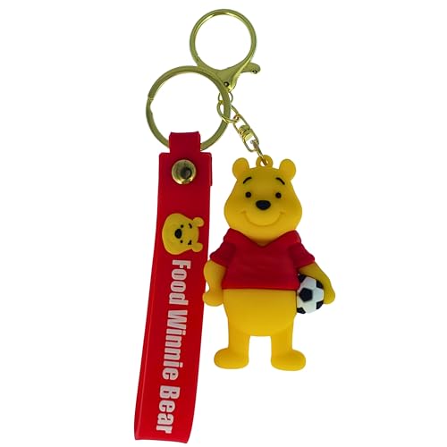 Image of OTTAVO Cute Cartoon 3D Silicone High -Quality PVC Material Keychain, Suitable for Boys and Girls - Pack of 1.