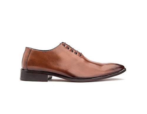 Sapato Social Masculino Oxford Couro Cromo Whisky 2001 Tamanho:44