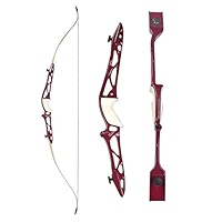 Arc Recourbé Démontable 58" 40-70 Lbs - Droitier - Avec 12 Flèches, Neuf