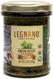 Legnano 284279 6.5 oz Vegan Green Pesto Alla Genovese Sauce Pack of 6