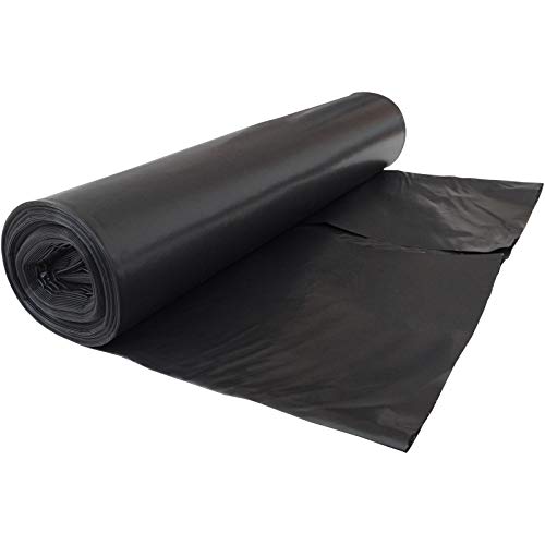 Hossi's Wholesale Müllsäcke, 1 Rolle à 10 extra große Müllbeutel XXXXL, schwarz, Abfallsack extra stark, 240l, 100x125cm Cover