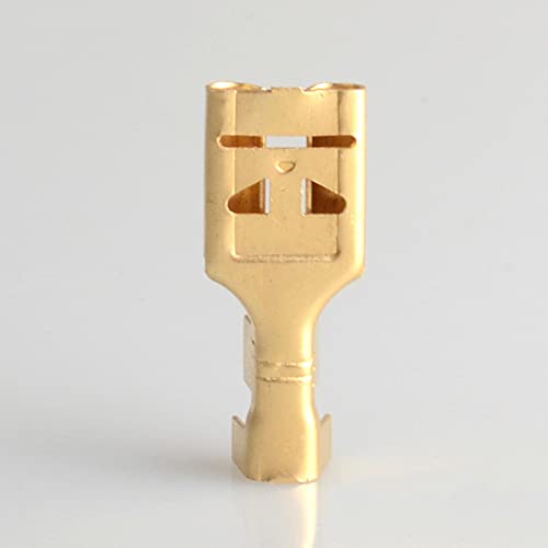 10Pcs 9.5Mm Crimp Terminal Male Female Spade Connector 95mm