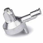 10 Pcs Shelf Pins Compatible with IKEA Part 131372 (Billy Bookshelf) - Zinc Alloy Die-Cast Shelf Support Pegs