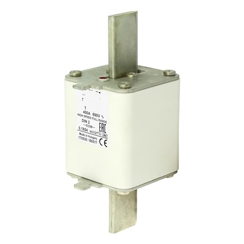Fusible 170M5886 carré DIN 43 620 cartouche de remplacement industriel