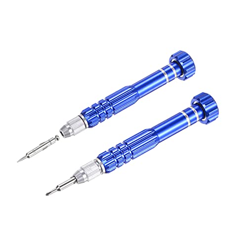 Uxcell 26-In-1 Multifunctional Precision Screwdriver Set For Glasses Watch Electronics Repair (24 Bits, 1 Tweezer, 1 Handle) #TOP3