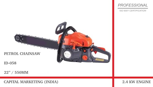 Image of SAURAN 58CC Chainsaw 22 inch Guide