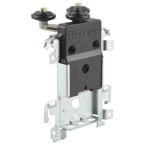 Spacepro/iSpace Sliding Wardrobe Door – Compatible with Sliding Door Kits, Sliding Door Tracks, and Sliding wardrobe doors for Smooth and Reliable Operation -Top track 17-5023/5022-3