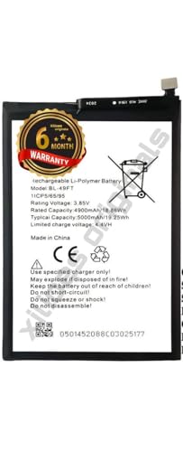 Image of BL-49FT Battery for Tecno Spark Go 2020 /Spark 5 / Camon 15 / Tecno Pop 4 / KE5 / CD7 /BC2c Battery with 6 Month Warranty** (V171)