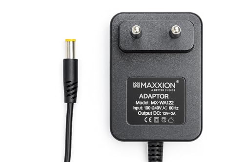 Image of 12V 2A DC Power Adapter | SMPS Power Supply with 5.5x2.5mm Pin | Suitable for CCTV Camera, DVR, NVR, LED Strip Lights, Router & Set-Top Box