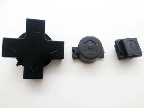 Boutons A B X Y et D-Pad noirs pour Nintendo Switch Lite - 4