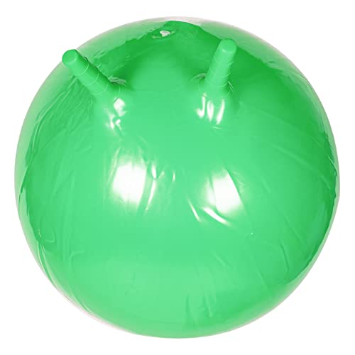 Abaodam Inflatable Handle Horn Ball for Interactive Bouncy Ball for Outdoor Indoor Play for Sensory Training Balance Exercises Suitable for Childrens Games