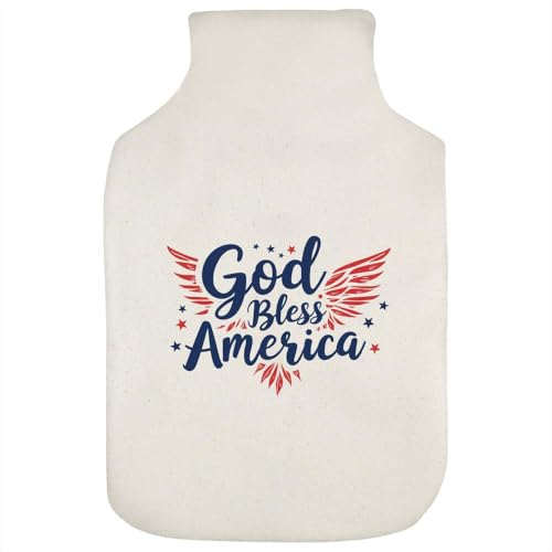 'God Bless America with Stars' Hot Water Bottle Cover (HW00038530)