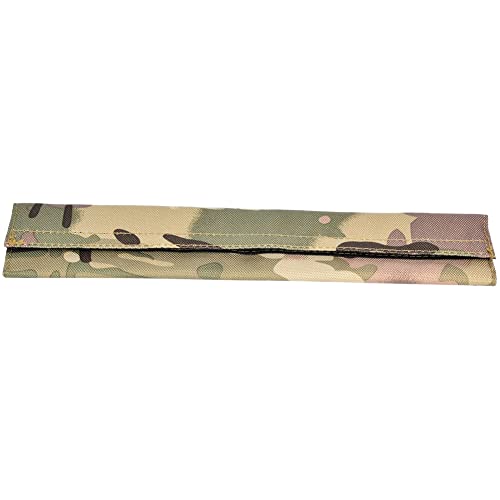 Lylithuif Funda táctica para auriculares, diadema de camuflaje de nailon para exteriores, repuesto para auriculares de la serie Z Tac Comtac, duradera y ajustable, 24x5cm