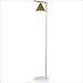 Produktbild Klavierlack Stehleuchte Nordic Stil Minimalist Personality Metall Drehbare Fußschalter Marble Standard-Lampe for Wohnzimmer 61  (Color : Gold)