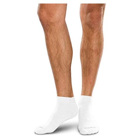SmartKnitBigKIDS Seamless Sensitivity Ankle Socks - Small - White Ankle Socks Cover