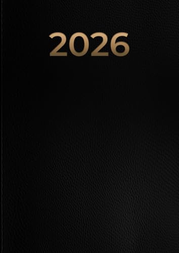 Agenda 2026 Giornaliera: 1 pagina per giorno - formato grande A4...