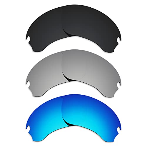 Image of Alphax Polarized Replacement Lenses for Oakley Si Speed Jacket OO9228 Sunglasses - Glare Reduction | Precision Cutting
