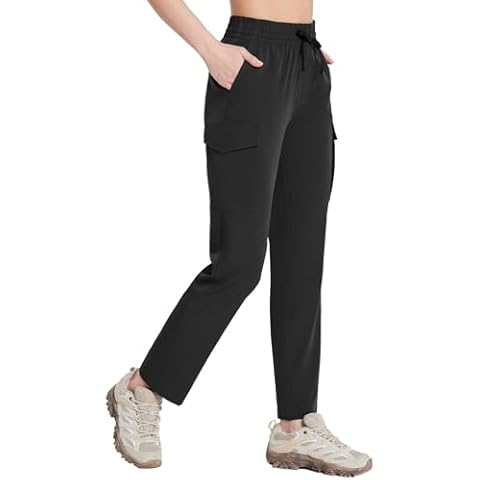 BALEAF Women's Waterproof Quick Dry Cargo Pants Cover