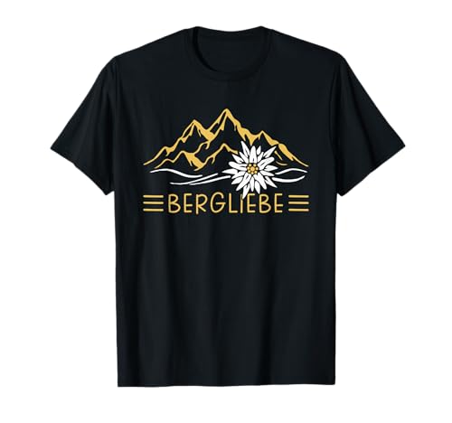 Bergliebe Wander Design als Wanderzubehör für die Berge T-Shirt