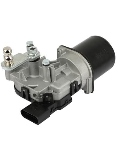Image of ROADFAR Front Windshield Wiper Motor Replacement for Skoda Fabia Saloon (6Y3) 1999-2007,for Skoda Fabia Estate (6Y5) 2000-2007 6Q1955119A,6Q1955113 Wiper Motor 4 Pins