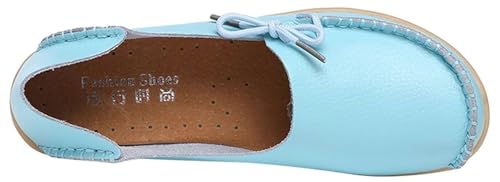 Image of Women's Leather Slipper Loafers Flat Shoes Slip-Ons
