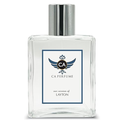 CA Perfume Impression of Layton for Women and Men Eau De Parfum Amber Floral Scent Long Lasting Unisex Fragrance Signature Scent for Day and Night Wear 3.4 Fl Oz 100ml