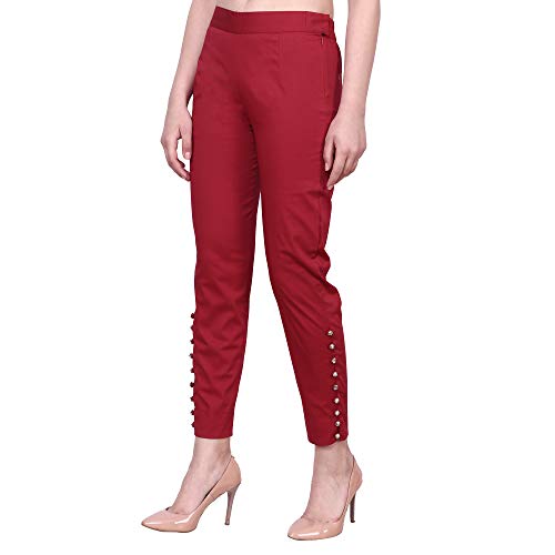 Image of POPWINGS Women's Relaxed Fit Trousers