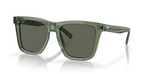 Costa Man Sunglasses Black Frame, Gray Gradient Lenses, 54MM