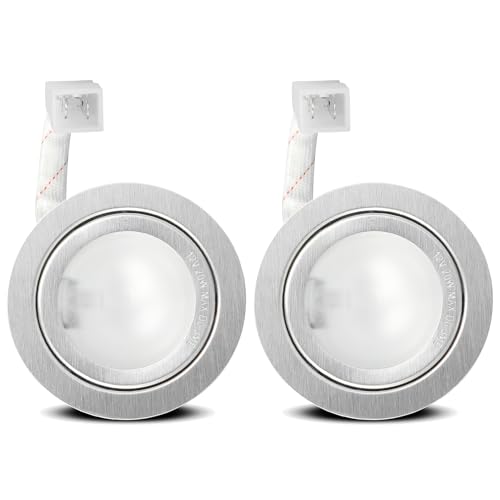SB02300798 Range Hood Led Light 2PCS Replacement for Broan Nutone PM500 PM500SS EE55000 Series, LED Hood Light Bulb 12V MAX 20W