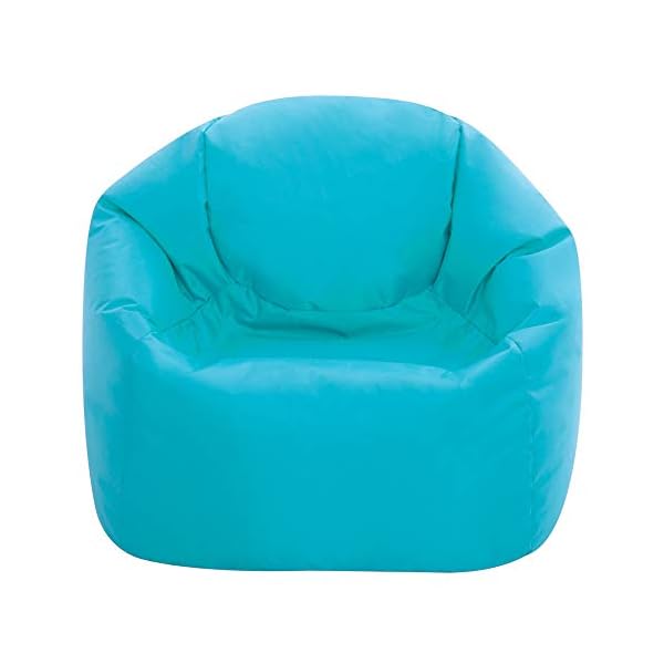 Bean Bag Bazaar Kids Hi-Rest Bean Bag Chair, Large Indoor Outdoor Bean Bag Chairs for Kids, Kids Bean Bags for Girls and Boys with Filling Included, Nursery Decor Bedroom Accessories