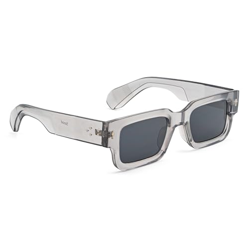 Image of Stood Bold Sunglasses |Chunky Square | Full Rim | UV Protected | Shiny | Medium | Men & Women | SG-STD0014