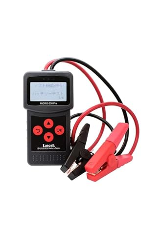 YIYI obe[eX^[ 12V 24V ff@ 6-30V 40-2000CCA `FbJ[ {Ή LCDt