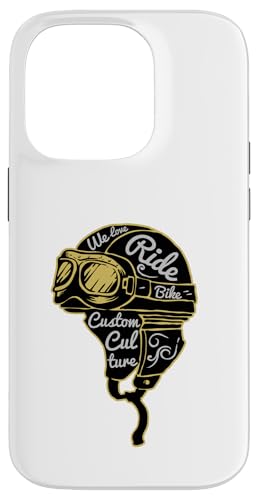 We Love Ride Bike �J�X�^���J���`���[ ���B���e�[�W �I�[�g�o�C�w�����b�g �X�}�z�P�[�X iPhone 14 Pro �p