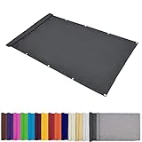 Entretien : nettoyez le voile d'ombrage avec un détergent doux ou de l'eau, ne le frottez pas avec une brosse dure, ne le mettez pas dans votre machine à laver ou votre sèche-linge. (Ne pas utiliser en cas de forte pluie et tempête)