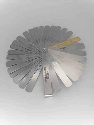 Fmwqz Apply To Double Marked Metric And Imperial Measuring Tools, Steel Force Gauge With 32 Blades #TOP21